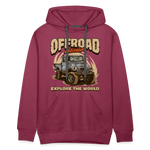 Offroad Men’s Premium Hoodie - burgundy
