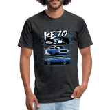 Fitted Cotton/Poly Drift KE70 - heather black