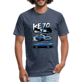 Fitted Cotton/Poly Drift KE70 - heather navy