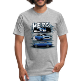 Fitted Cotton/Poly Drift KE70 - heather gray