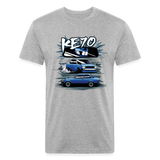 Fitted Cotton/Poly Drift KE70 - heather gray