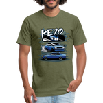 Fitted Cotton/Poly Drift KE70 - heather military green