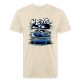 Fitted Cotton/Poly Drift KE70 - heather cream