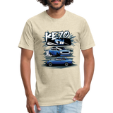 Fitted Cotton/Poly Drift KE70 - heather cream