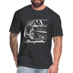 Supra Cotton/Poly T-shirt - heather black