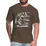 Supra Cotton/Poly T-shirt - heather espresso