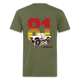 81 Toyota Cotton/Poly T-Shirt - heather military green