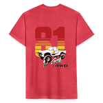 81 Toyota lll Cotton/Poly T-Shirt - heather red