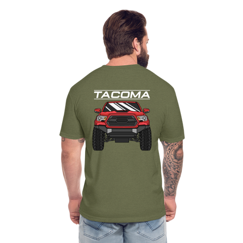 New Tacoma Cotton/Poly T-Shirt - heather military green