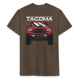 New Tacoma Cotton/Poly T-Shirt - heather espresso