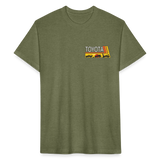 New Tacoma III Cotton/Poly T-Shirt - heather military green
