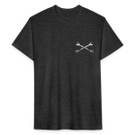 Anime Cotton/Poly T-Shirt - heather black